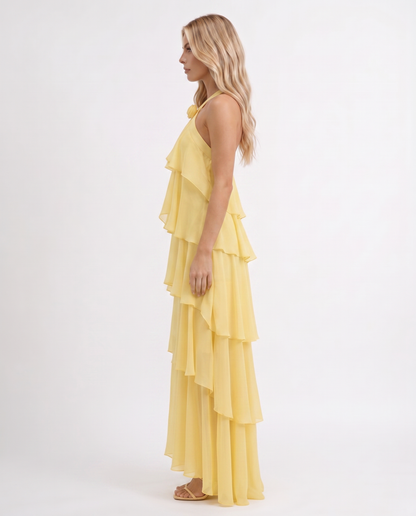 Elegantes ärmelloses Felicia Maxikleid