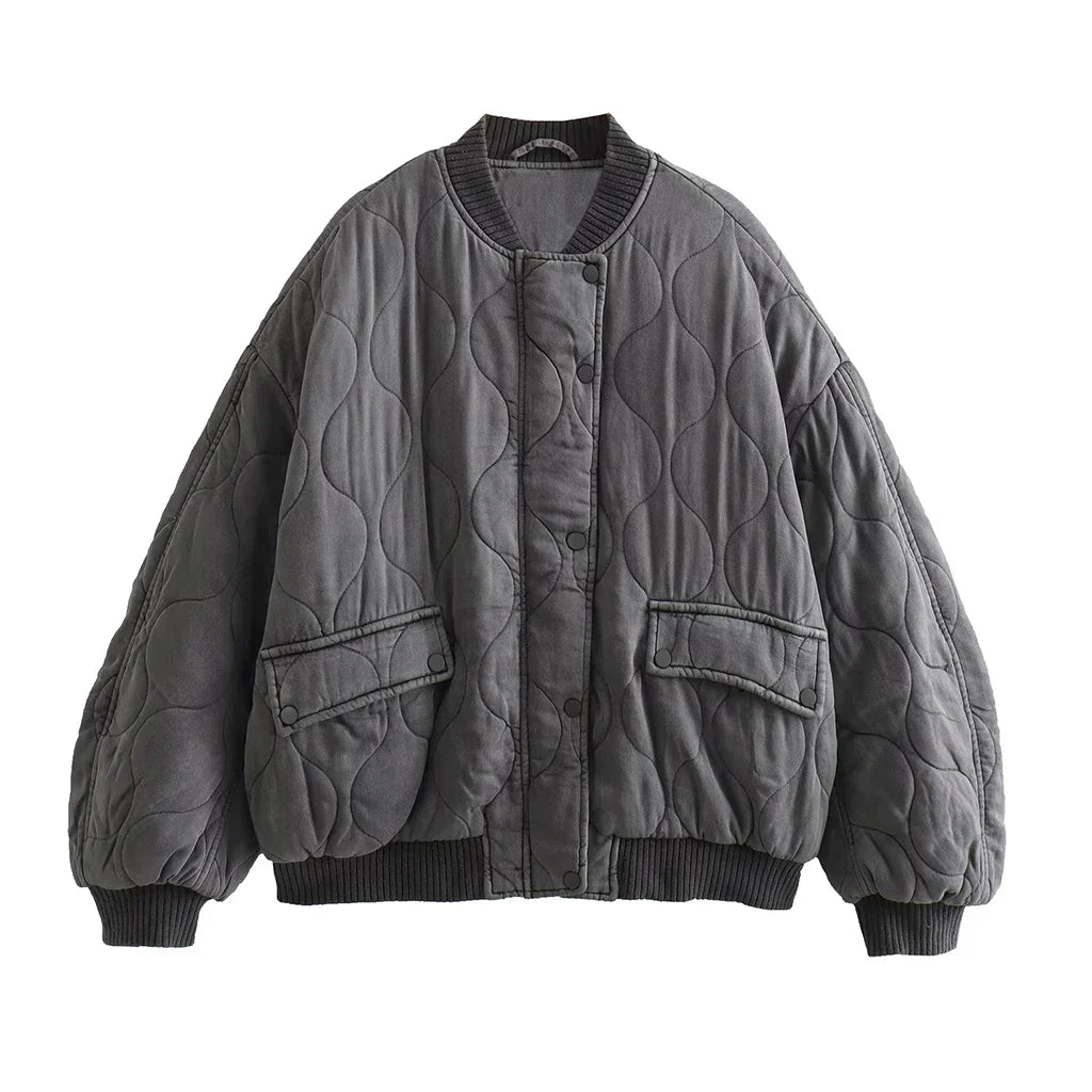 Moderne gesteppte Winterjacke für Damen