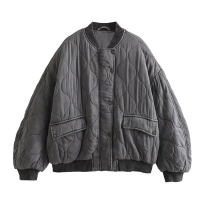 Moderne gesteppte Winterjacke für Damen