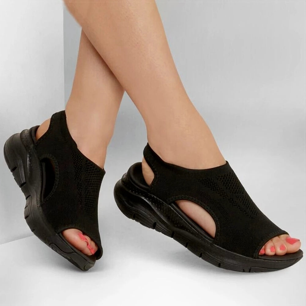 Orthopädische Damensandalen für bequemen Sommerkomfort