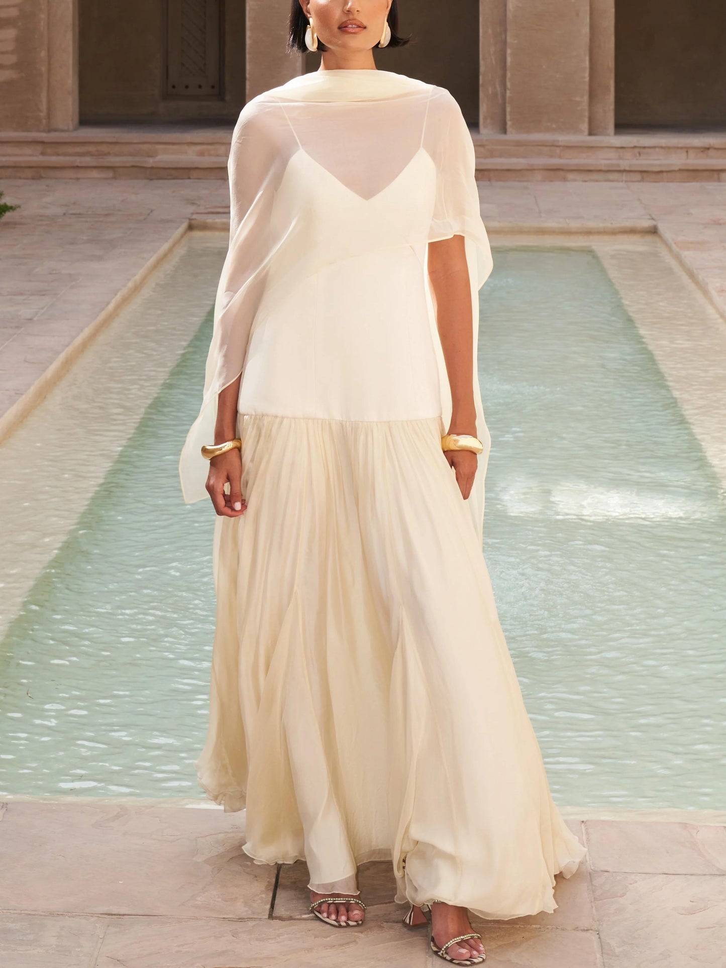 Weiches Maxikleid für Damen