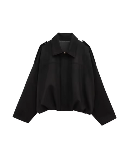 Wildleder-Bomberjacke für Damen