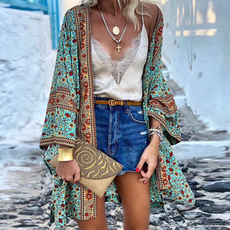 Selena® | Elegant Boho Strickjacke