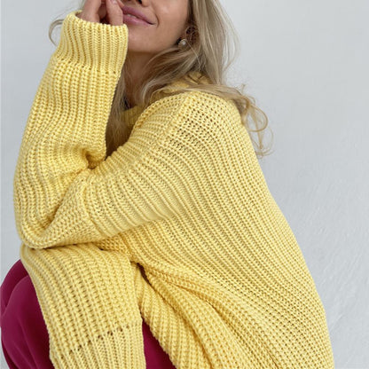 Lislotte® | Kuscheliger Strickpullover mit Rundhalsausschnitt