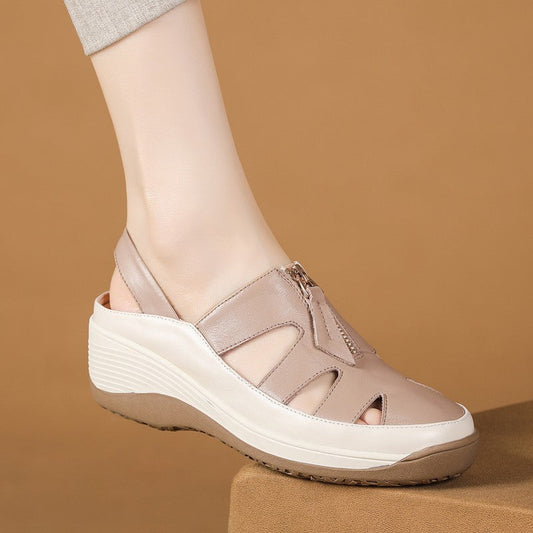 Orthopädische bequeme Sandalen zum Gehen für Damen