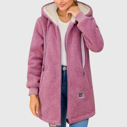 Gemütliche lässige Fleecejacke für den Alltag