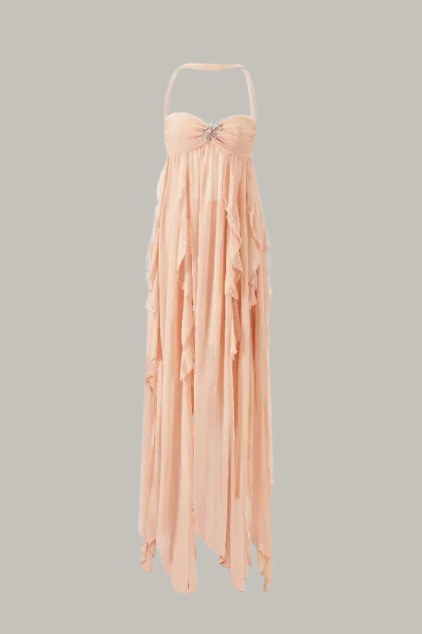Elegantes fließendes Maxikleid für Damen