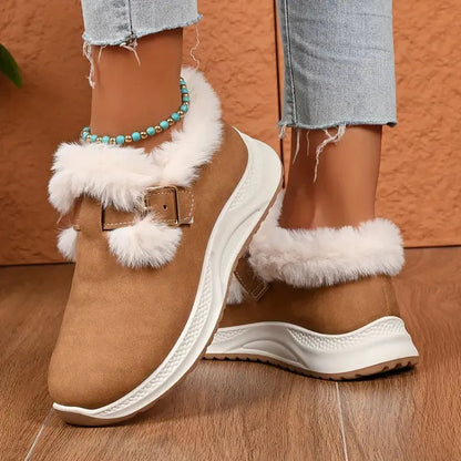 Gemütliche wasserdichte Winter-Schneestiefel für Damen