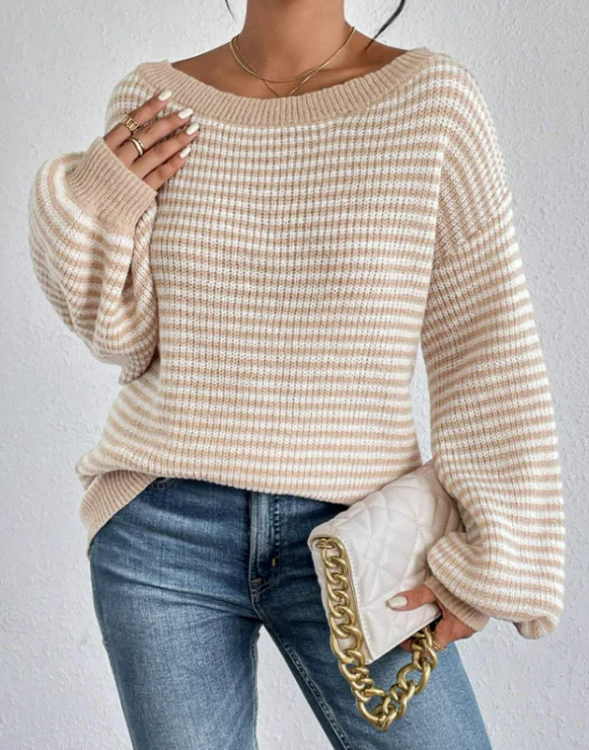 Gemütlicher Grobstrick-Pullover für lässige Winterlagen