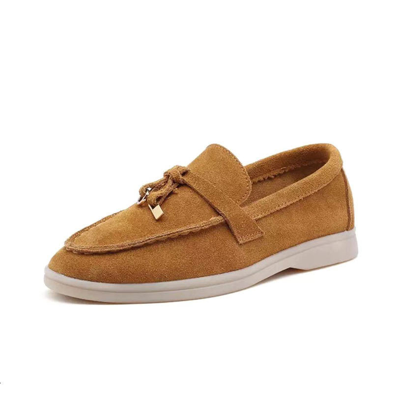 Schicke Lederloafer mit Schnallendetail