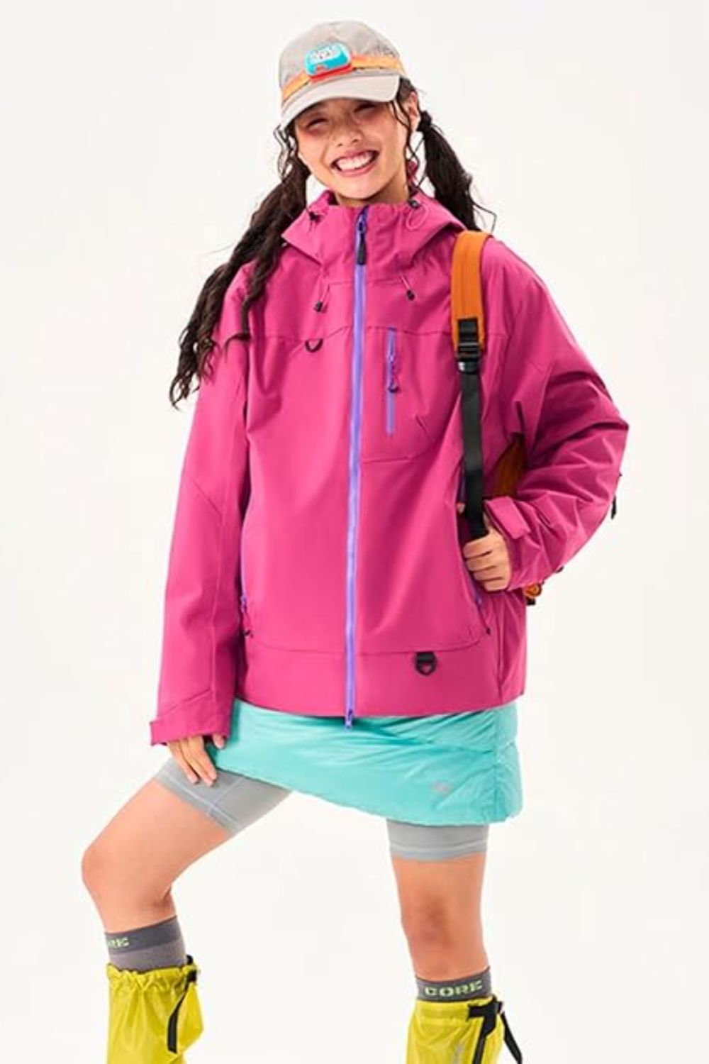 Wasserdichte Jacke für Outdoor-Abenteuer und den urbanen Alltag