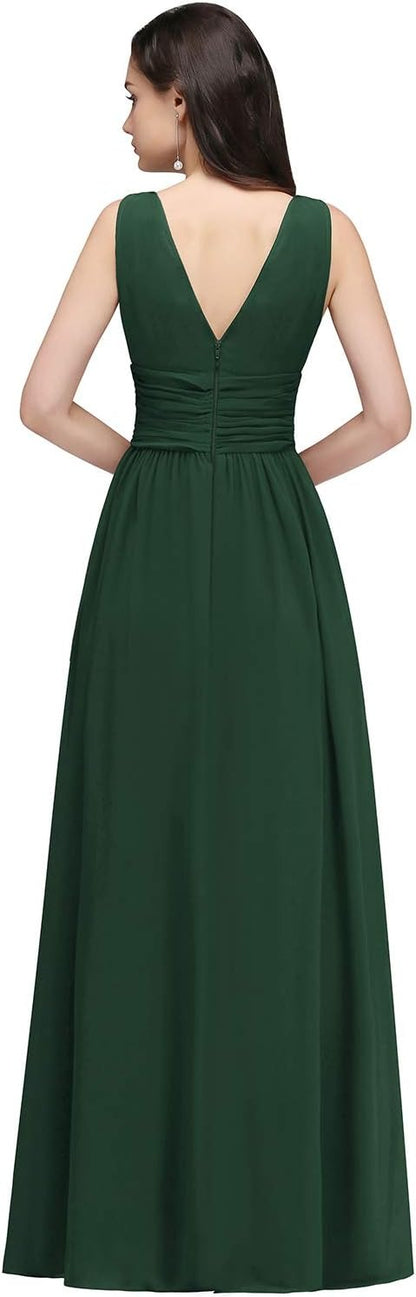 Viktoria® | Elegantes Abendkleid mit V-Ausschnitt