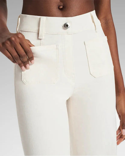 High Waist Weite Bein Jeans für Damen