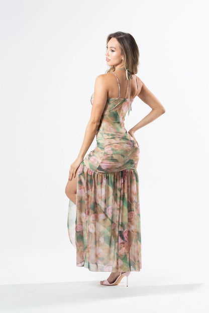 Rabella Elegantes Ärmelloses Maxi-Kleid