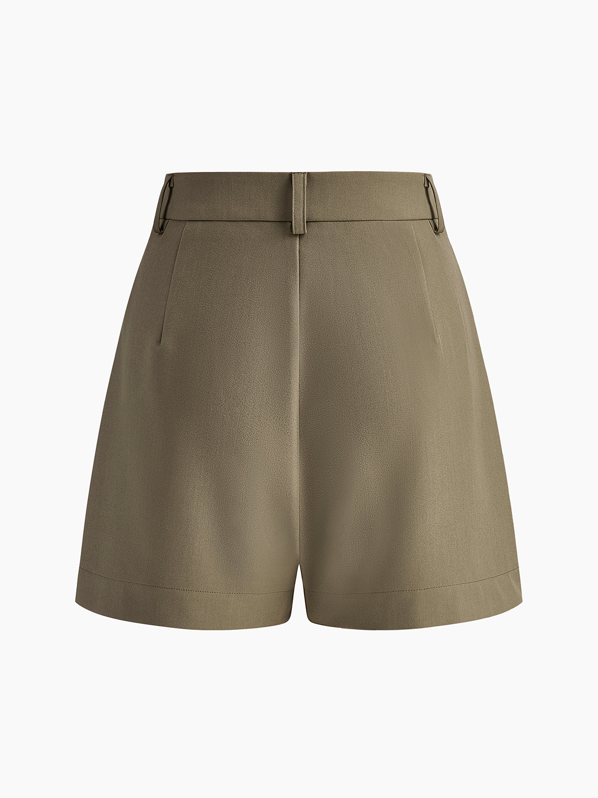Halbtransparente Damen-Shorts mit mittlerer Taille