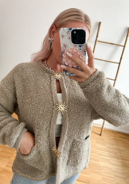 Gemütliche Teddy-Fleecejacke für lässig-schicke Looks