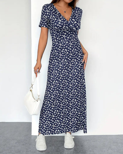 Elegantes bedrucktes Bodycon-Kleid