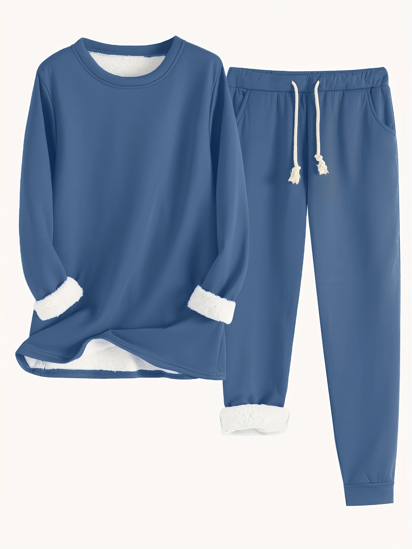 Gemütliches Strick-Loungewear-Set für entspannte Tage
