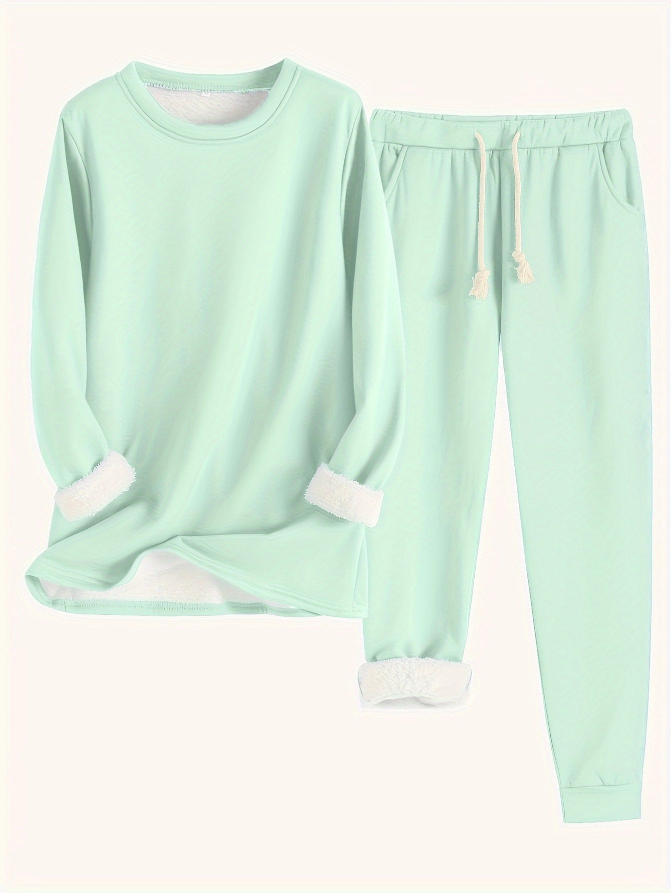Gemütliches Strick-Loungewear-Set für entspannte Tage