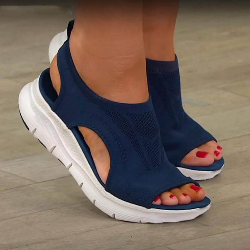 Orthopädische Damensandalen für bequemen Sommerkomfort