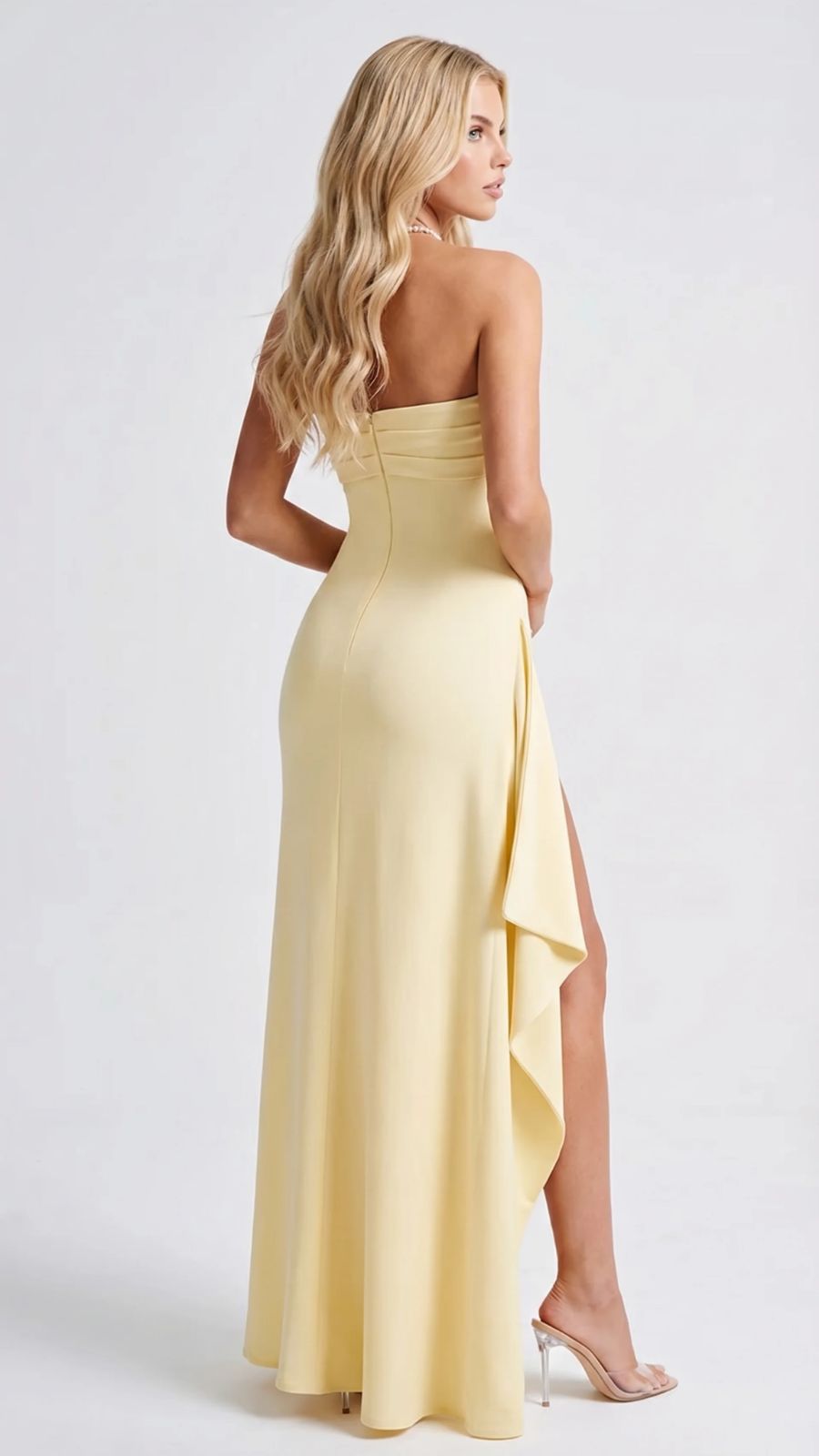 Elegantes Cora Maxikleid für Damen mit fließender Silhouette