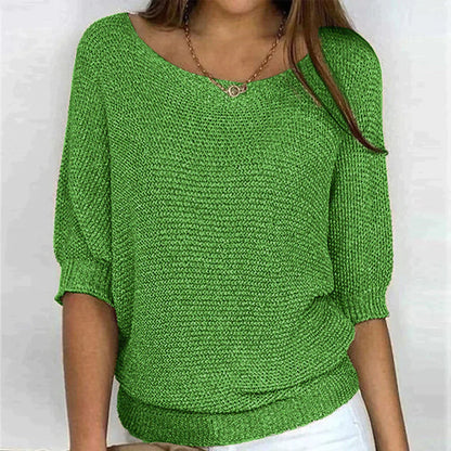 Gemütlicher Strickpullover für lässigen Komfort und Stil