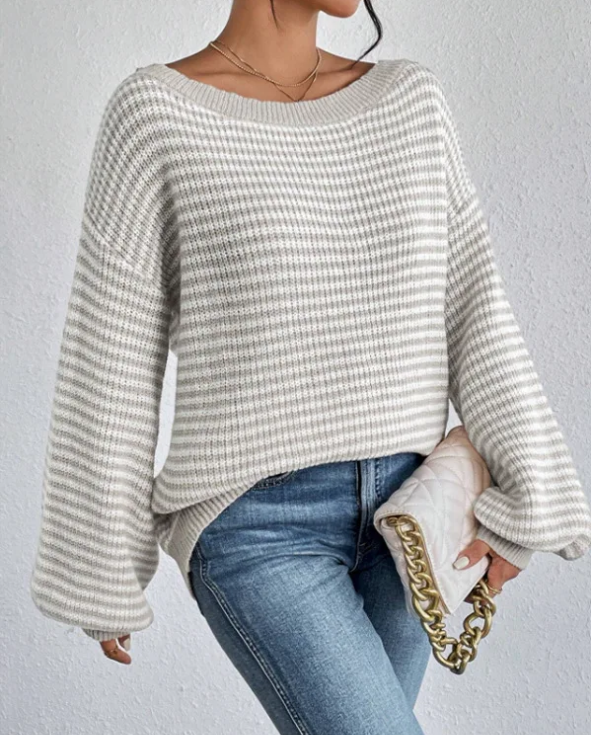 Gemütlicher Grobstrick-Pullover für lässige Winterlagen