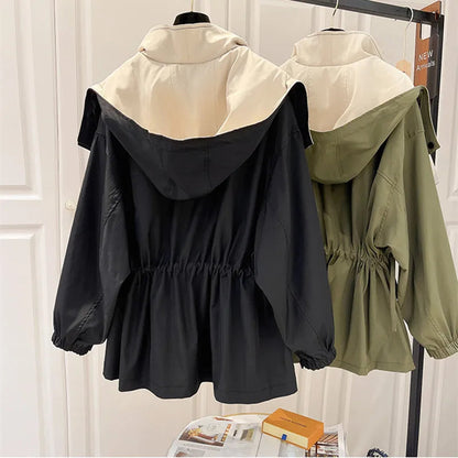Schicke Strukturierte Elegante Jacke
