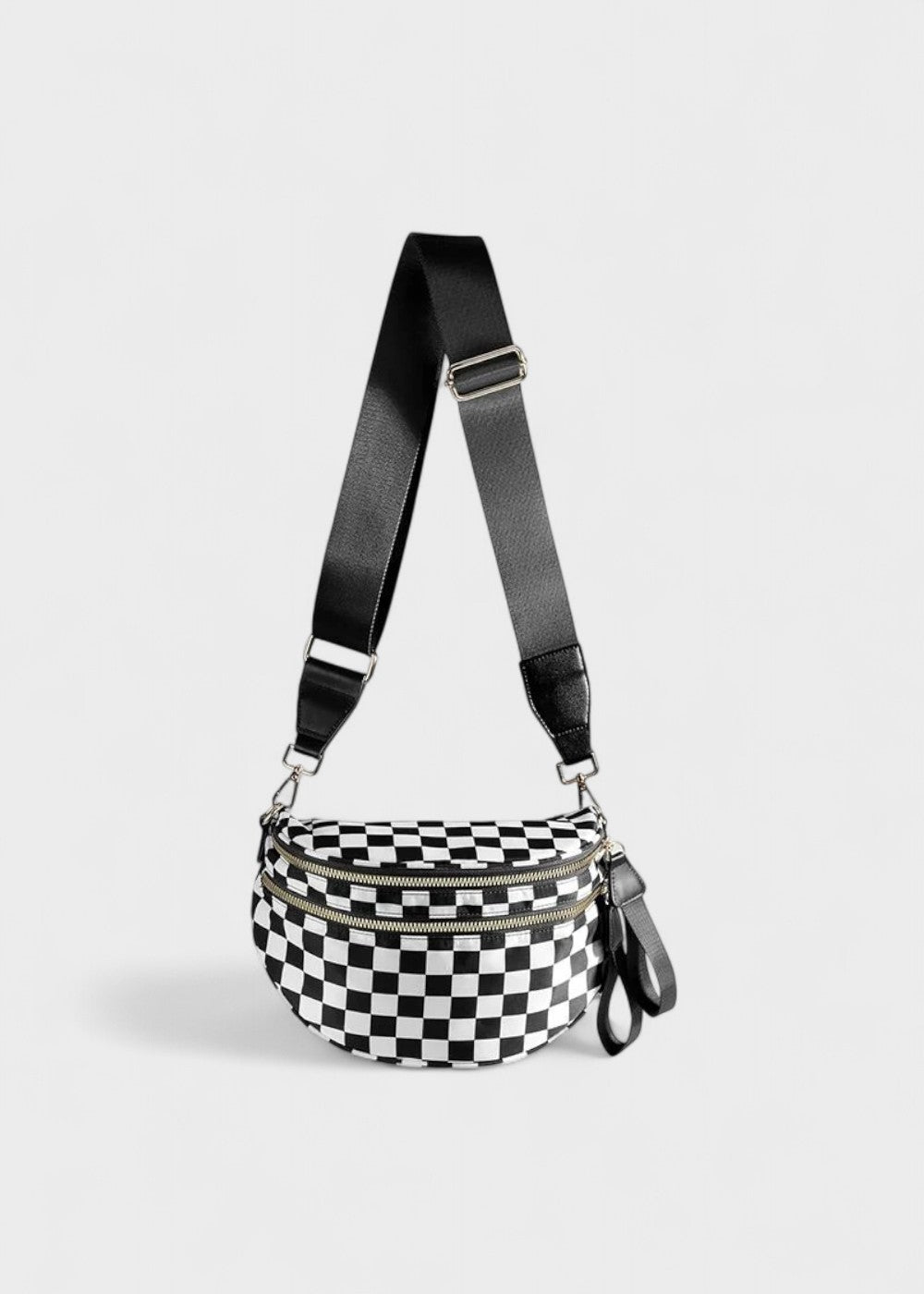 Elegante Leder-Bauchtasche für freihändigen Stil