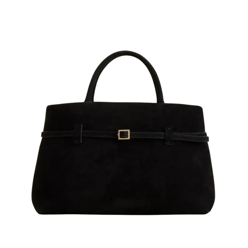 Klassische Leder-Schultertasche