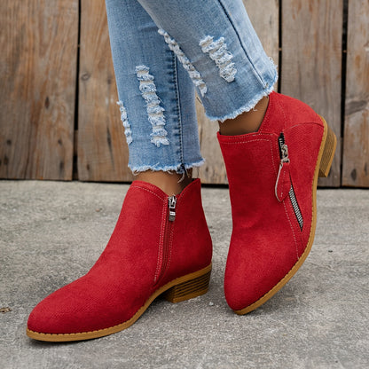 Schicke Leder-Stiefeletten für den Alltagstijl