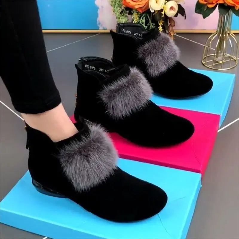 Schicke rutschfeste Stiefeletten für Damen