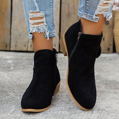Schicke Leder-Stiefeletten für den Alltagstijl