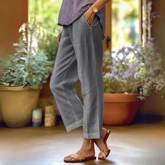 Gretchen® | Elegante Damen-Baumwollhose