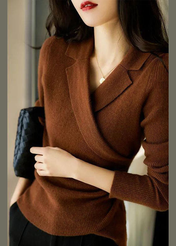 Gemütlicher Langarm-Strickpullover