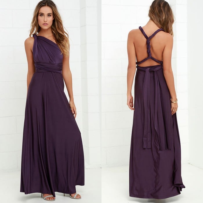 15-in-1 wandelbares Kleid mit mehreren Styling-Optionen