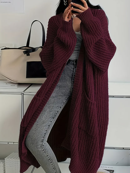 Gemütliche Strickcardigan mit Gürtel für Damen
