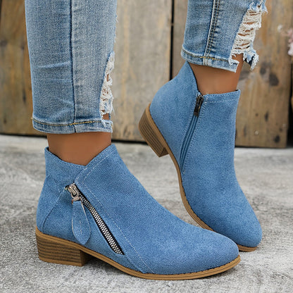 Schicke Leder-Stiefeletten für den Alltagstijl