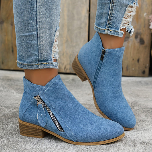 Schicke Leder-Stiefeletten für den Alltagstijl