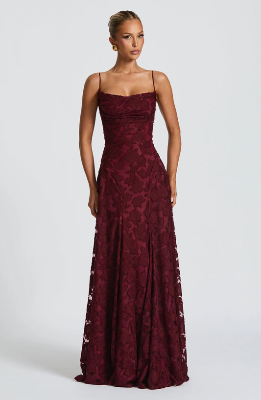 Damentop Louise Maxikleid ohne Ärmel