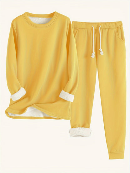 Gemütliches Strick-Loungewear-Set für entspannte Tage