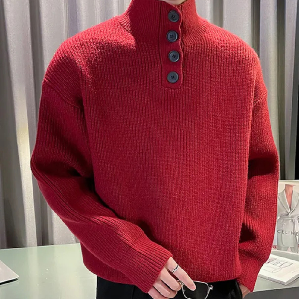 Gemütlicher Strickpullover für Damen