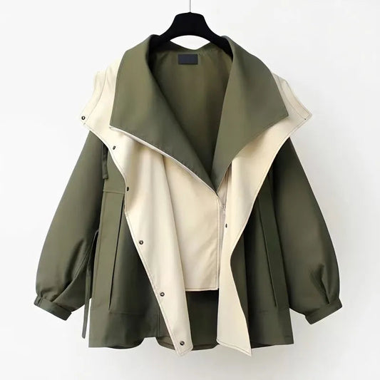 Schicke Strukturierte Elegante Jacke