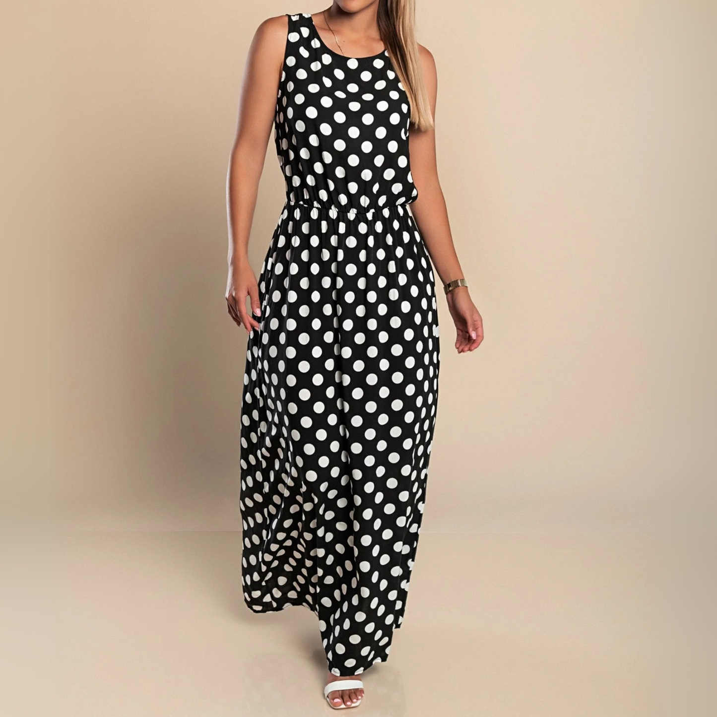 Karen® | Maxikleid mit Polka-Dots