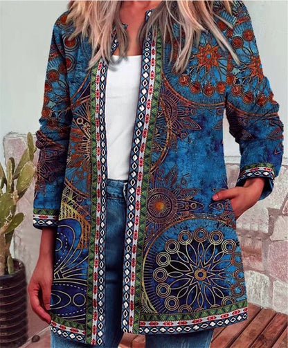 Felix® | Boho-Jacke mit farbenfrohem Muster