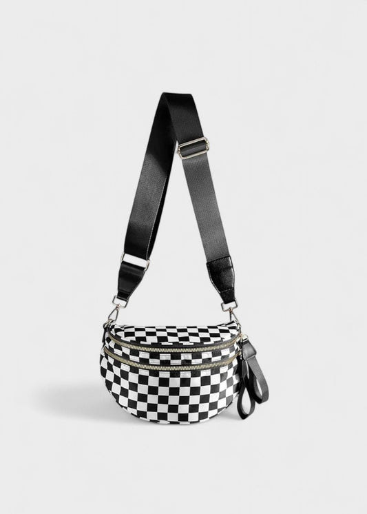 Elegante Leder-Bauchtasche für freihändigen Stil