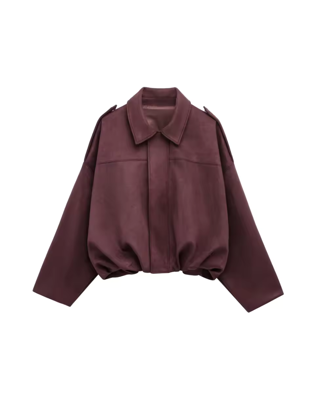 Wildleder-Bomberjacke für Damen