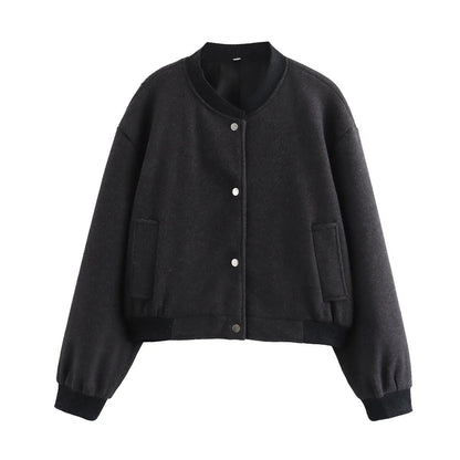Damen Herbst Street Flight Jacke