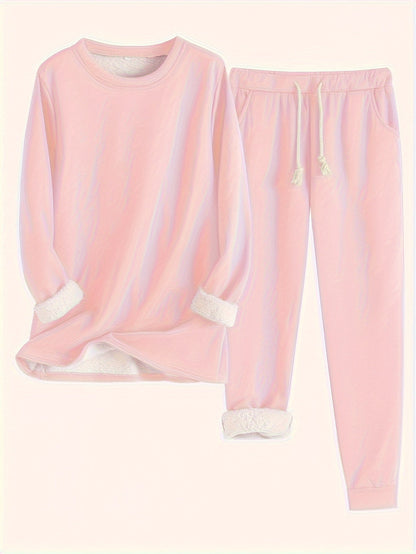 Gemütliches Strick-Loungewear-Set für entspannte Tage