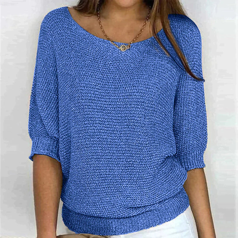 Gemütlicher Strickpullover für lässigen Komfort und Stil